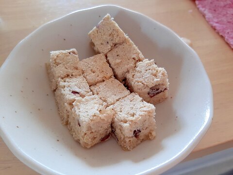 食物繊維たっぷり　おからとさつまいものケーキ